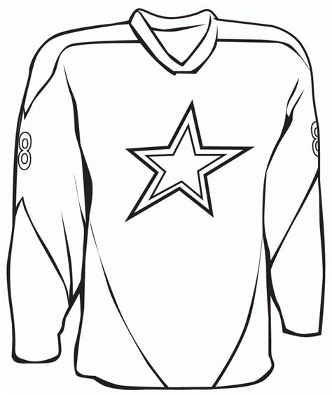 printable coloring pages  sport jerseys