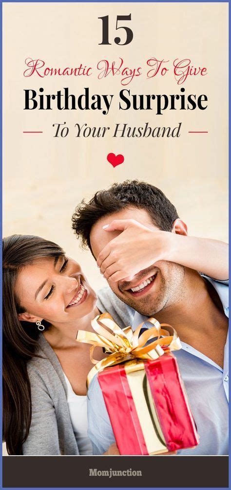 21 Awesome Birthday Surprise Ideas For Husband Birthday