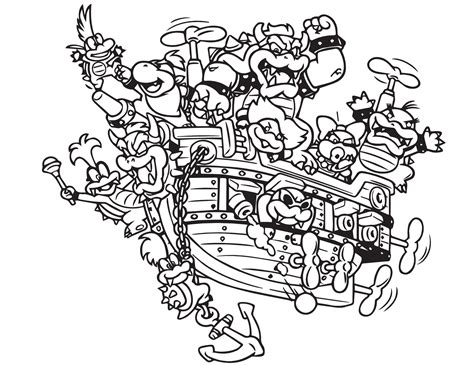 mario coloring pages etsy