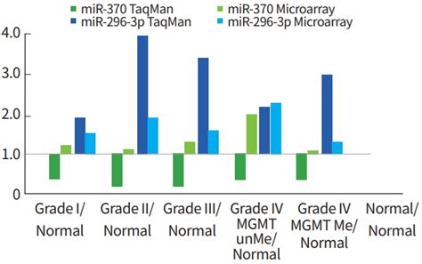 analysis of microrna expression in glial tumors by using a peptide nucleic acid based microarray