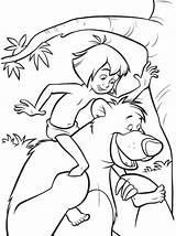 Ausmalbilder Mowgli Dschungelbuch Baloo Disney Livre Ausmalbild Coloriage Giungla Dschungel Kaa Selva Bagheera Backs Coloriages Bestcoloringpagesforkids Mother sketch template