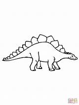 Stegosaurus Coloring Printable Getcolorings Pages Getdrawings sketch template