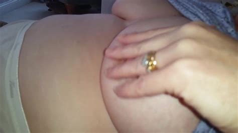 wife rubs her nipple i rub her hairy pussy in pantys