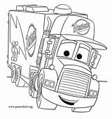 Mack Truck Coloring Cars Movie Pages Colouring Para Colorir Disney Mac Book Sheets Cartoon Printable sketch template