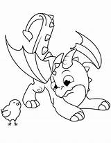 Coloring Pages Fireball Printable Getcolorings Dragon sketch template