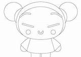Coloring4free Pucca Garu Coloring Pages Printable sketch template