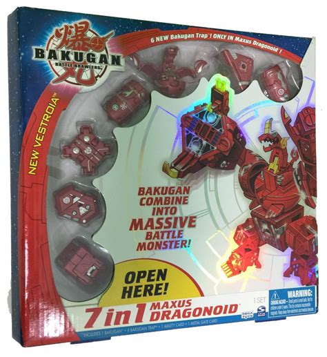 Bakugan 7 Em 1 Maxus Dragonoid Novo Na Caixa R 280 00 Em Mercado Livre