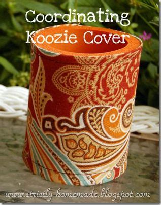 strictly homemade coordinating koozies koozies diy koozie pattern bazaar crafts