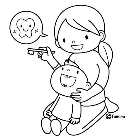 learn  brush  teeth  coloring pages