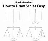Scales Weighing sketch template
