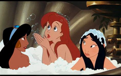 Jasmine Ariel And Mulan Disney Crossover Photo