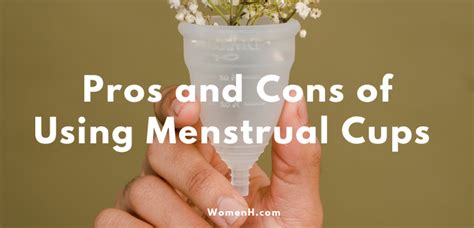 pros and cons of using menstrual cups