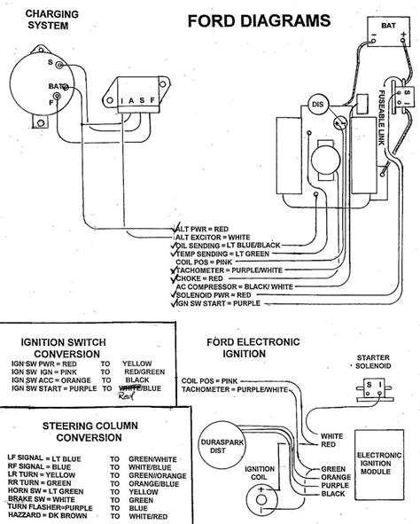 ford mustang alternator wiring  images  mustang alternator wiring diagram white