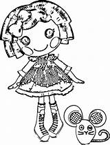 Lalaloopsy Wecoloringpage Lll sketch template