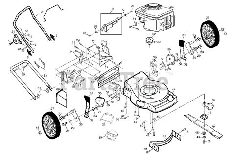 poulan pro pr ych  poulan pro walk  mower   frame parts lookup  diagrams