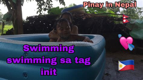 When Pinay Meet Nepali Guy Swimming Swimming Sa Tag Init Youtube