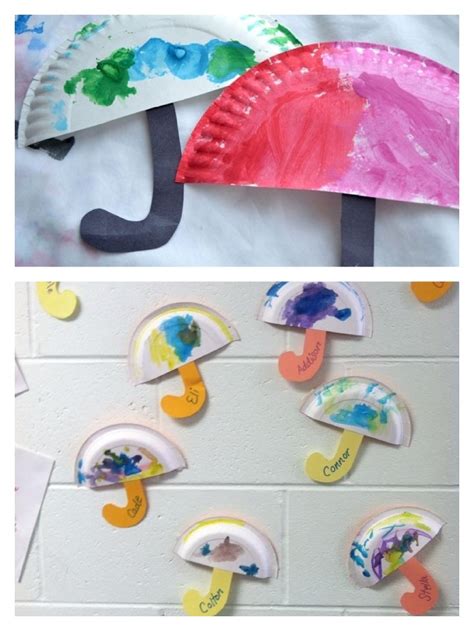 rain rain   umbrella craft preschool crafts nursery rhyme