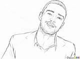 Justin Timberlake Draw Celebrities Webmaster Drawdoo sketch template