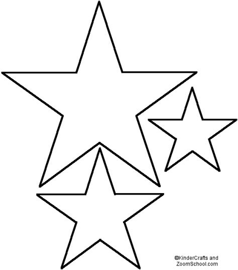 star template clip art library