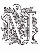 Alphabet Letters Calligraphy Letter Typography Letras Flickr Zentangle Lettre Mandala Illuminated Para Iluminuras Fancy Monogram Doodle Dessin Drawings Desenhos Coloring sketch template