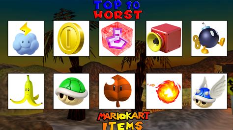 top  worst mario kart items  hammerbro  deviantart