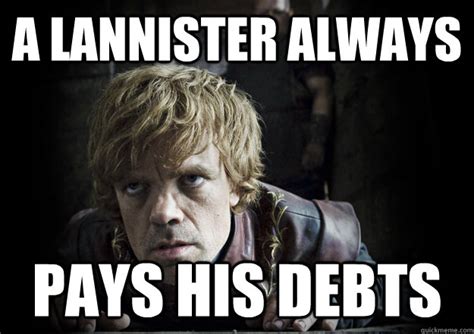 lannister  pays  debts socially conscious lannister