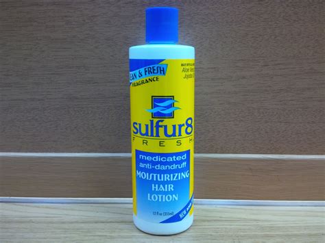 sulfur fresh medicated anti dandruff hair products