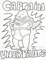 Underpants Captain Coloring Pages Crafts Printable Book Getcolorings Colouring Sheets Google Color Getdrawings Printables Print Result Colorings sketch template