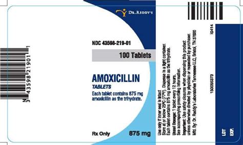 Amoxicillin Tablets Fda Prescribing Information Side Effects And Uses
