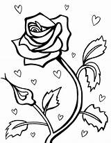 Coloring Valentines Pages Rose Valentine Cute Flower Snoopy Color Derrick Monkey Getcolorings Drawing Decoration Children Printable Bestcoloringpagesforkids Via Getdrawings sketch template
