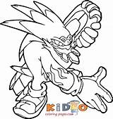 Sonic Storm sketch template