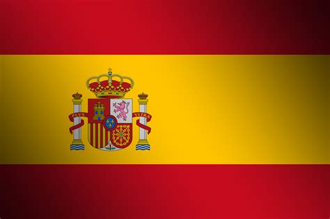 die flagge von spanien wagrati