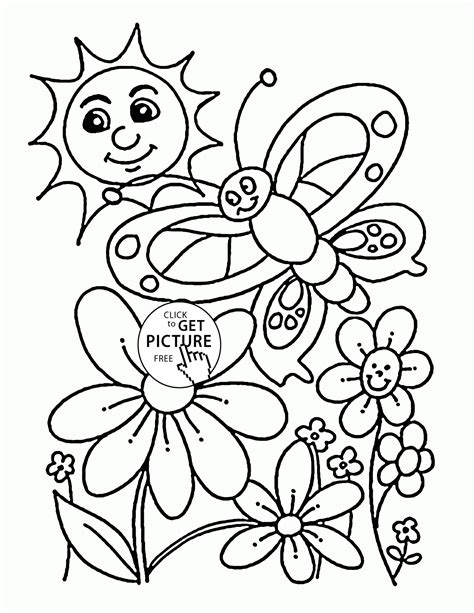 printable nature coloring pages  kids coolbkids nature