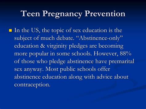 ppt teen pregnancy powerpoint presentation free