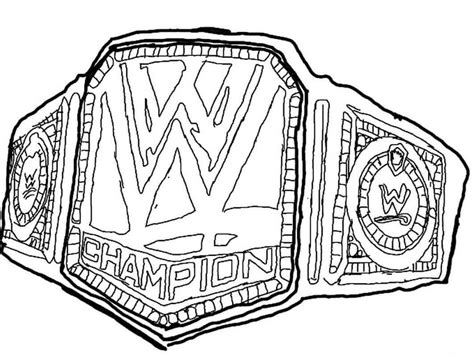 printable world wrestling entertainment  wwe coloring pages