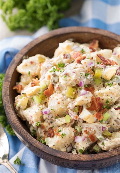 Ultimate Potato Salad Recipe Great For Bbq S The Chunky Chef