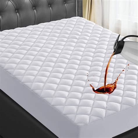 queen mattress pad waterproof mattress cover protector 8 21
