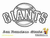 Coloring Giants Baseball Pages Mlb Logo San Logos Francisco Printable League Major Sf Color Sports Clipart Teams Team Nl Grand sketch template
