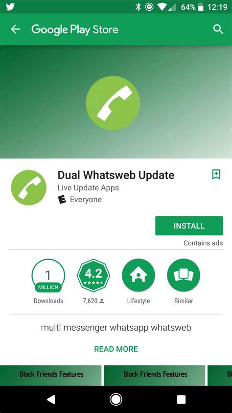 fake version  whatsapp     play store   android community