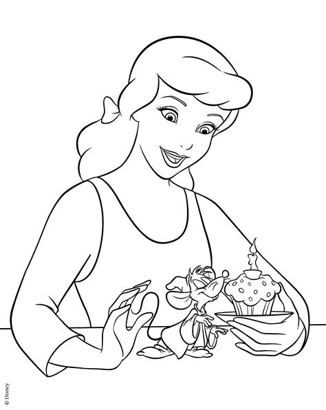 cinderella disney princess coloring pages pictures colorist
