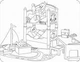 Playmobil Coloring Pages Printable Dollhouse Sand Castle Getdrawings Getcolorings Xcolorings Color sketch template