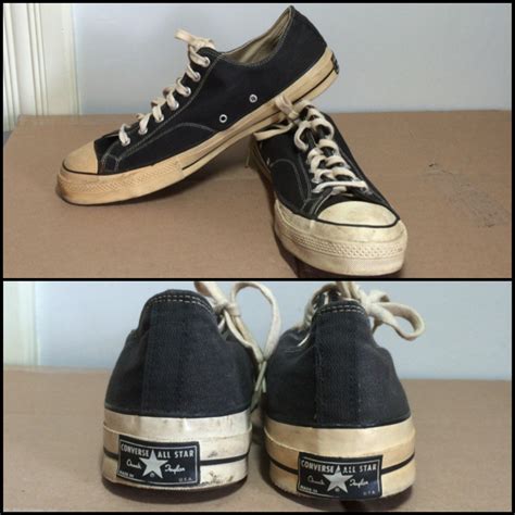 vintage 1960 s converse chuck taylor made in usa black