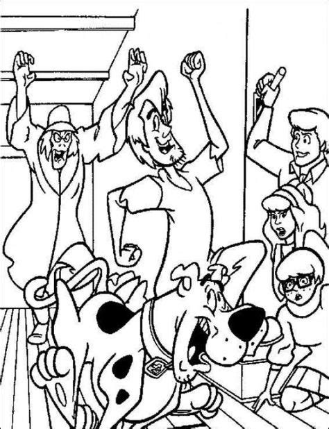 scooby doo halloween coloring pages scooby doo cartoon coloring pages