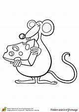 Coloriage Souris Fromage Savoir sketch template