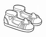 Shoe Sandalen Herz Malbuch Illustrationen sketch template