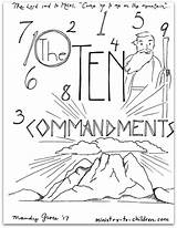 Commandments Coloring Pages Ten Bible Kids Pdf Drawing Printable Children Sheet Printables Book Ministry Paintingvalley Drawings sketch template