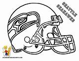 Coloring Football Nfl Pages Printable Color Getcolorings Beautiful Print sketch template