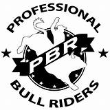 Bull Pbr Riding Coloring Pages Rider Stickers Sticker Getdrawings sketch template