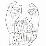 Wild Kratts Coloring Pages Printable Kratt Brothers Drawing Getdrawings Chris Color Getcolorings sketch template