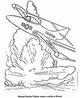 Coloring Pages Jet Fighter Military Comments sketch template